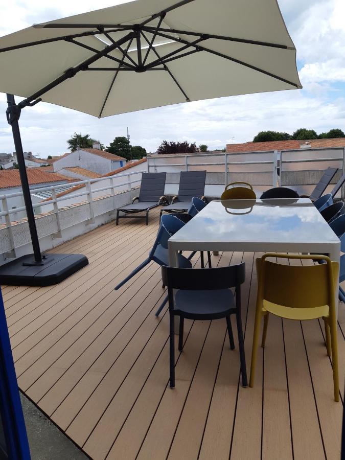 Appart Pour 8 Au Coeur De Noirmoutier - Terrasse Exterior photo